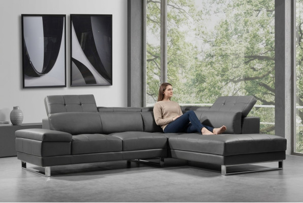 Design Skórzana Sofa Sofa Kanapa Podkładka Narożnik Siedziba Ustawić Żywy krajobraz