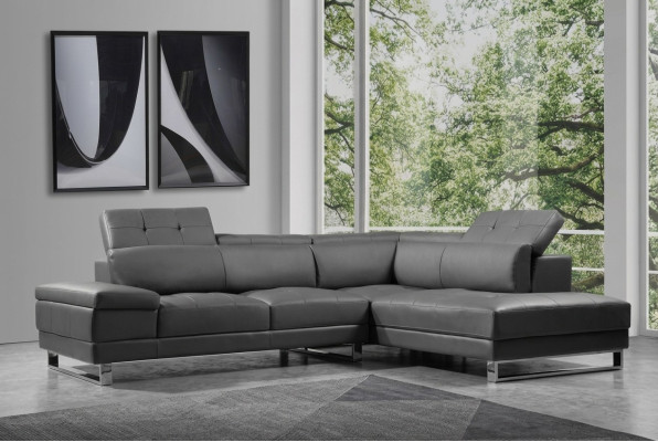 Design Skórzana Sofa Sofa Kanapa Podkładka Narożnik Siedziba Ustawić Żywy krajobraz