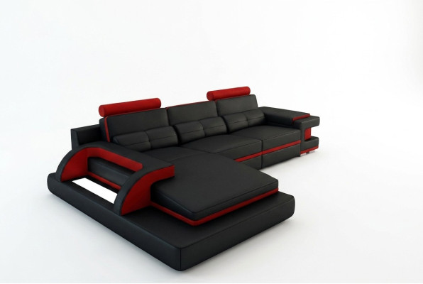 Design Podkładka Narożnik Skórzana Sofa Sofa Kanapa Siedziba Ustawić Żywy krajobraz