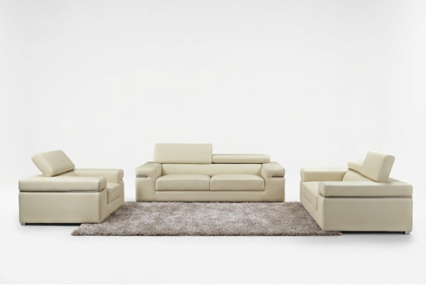 3 miejsce siedzące skórzana sofa kanapa Podkładka Siedziba 3er salon klub sofy kanapy Skóra
