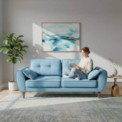 Design Podkładka Kanapa Biuro 2 miejsce siedzące Gabinet lekarski Poczekalnia Meble Sofa Sofy