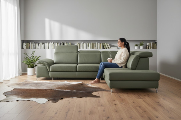 Design Kanapa Sofa Podkładka Sofa Rozkładana Salon Narożnikowa kanapa Tekstl Materiał