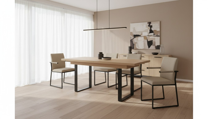 Stół obiadowy stoły do ​​jadalni stoły Tabela Office Design Drewno Stół konferencyjny spotkanie