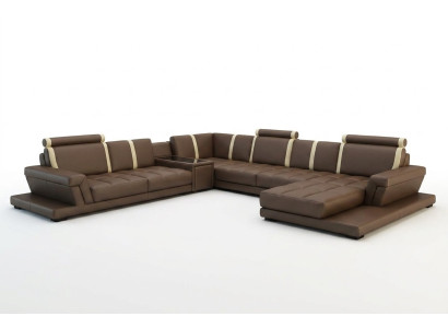 Skórzana sofa sofa podkładka Żywy krajobraz designerska skórzana sofa