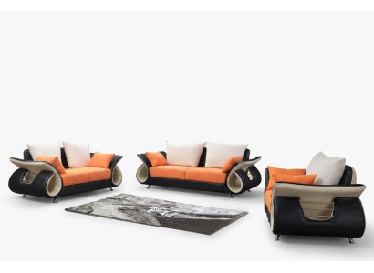 Nowoczesna Sofa do Salonu Podkładka Siedziba Kompletna Ustawić Kanapy
