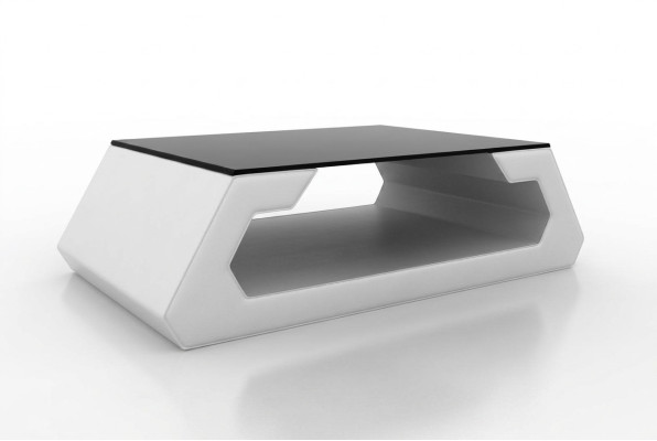 Sofa stolik projekt salon Szkło Skóra Kanapa Sofa Tabela Side Kawowa