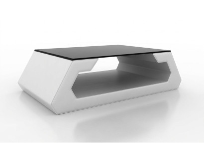 Sofa stolik projekt salon Szkło Skóra Kanapa Sofa Tabela Side Kawowa