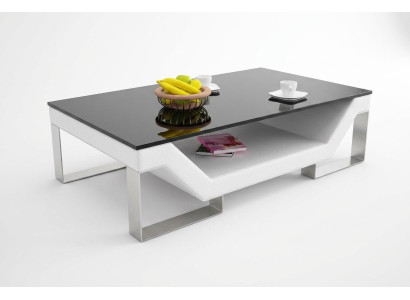 Sofa stolik Szkło Design Tabela Salon Skóra Sofa Boczna Sofa Kawowa