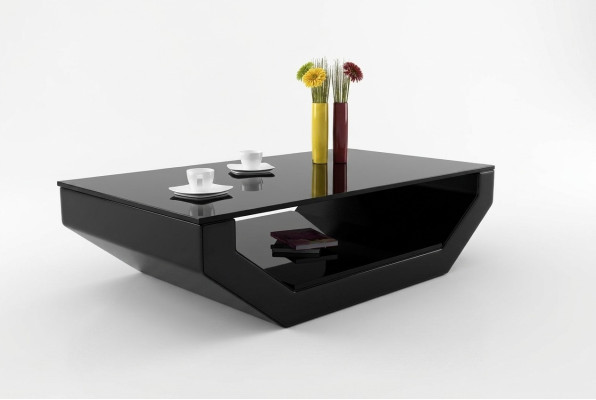 Design Space Luksusowa Skóra Szklany Stolik Do Salonu Sofa Tabela Stoliki boczne