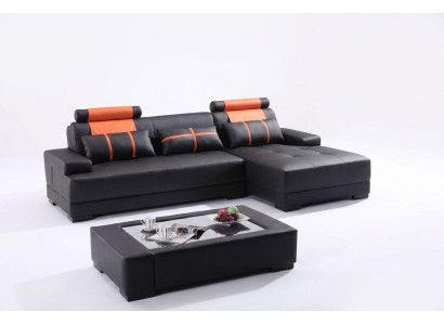 Designerska Podkładka Skórzana Sofa Kanapa W Kształcie L Nowoczesna Sofa Sofy Kanapy