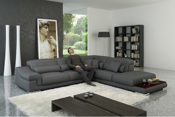 Wielofunkcyjna Relac Narożnikowa kanapa Skórzana Sofa Sofa Kanapa Podkładka Narożnik Siedziba Ustawić