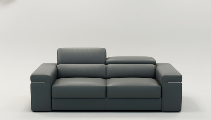 Sofa skórzana kanapa Żywy krajobraz Ustawić Design Nowoczesny Zestaw sofowy 3+2+1 sofy 8020