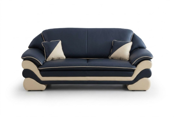 Skóra Sofa Sofa Classic 3 miejsce do siedzenia Sofy Sofy Designer Podkładka
