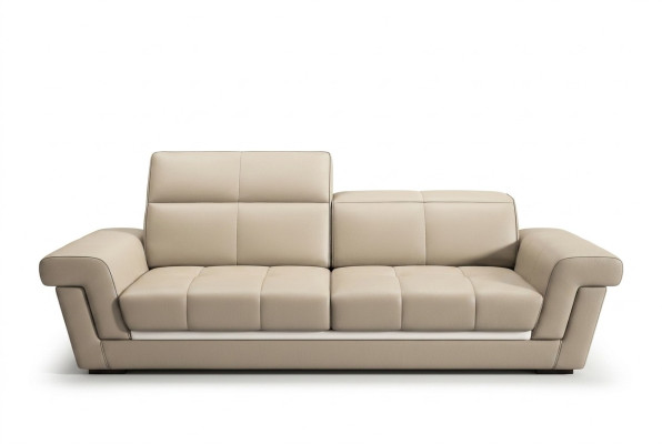 Skórzana sofa kanapa Żywy krajobraz 3 miejsce siedzące Design Modern Sofa 5136_3ER
