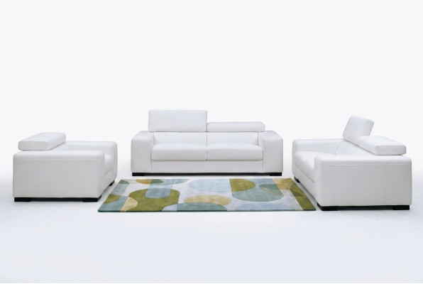 Zestaw sofowy Design Couch 3+2 Zestaw Podkładka Skóra Sofa Dekoracyjna do Salonu