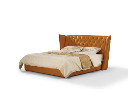 Designerskie Podwójne łóżko łóżko Skóra Chesterfield Luxury Hotel Sypialnia