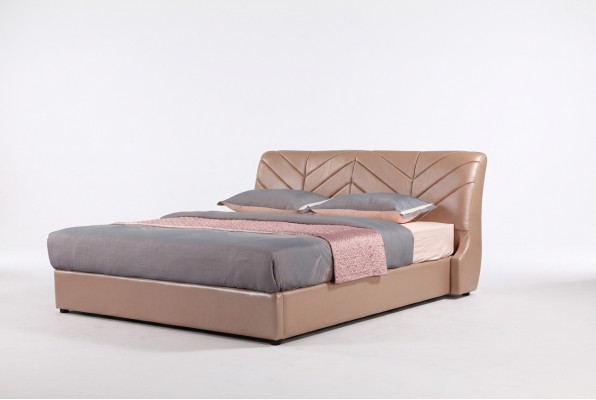 Nowoczesny, luksusowy design Łóżko XXL w stylu hotelowego podwójnego Skóra 140 160