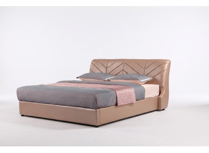 Nowoczesny, luksusowy design Łóżko XXL w stylu hotelowego podwójnego Skóra 140 160