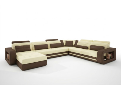 Wielofunkcyjna Sofa Kanapa Podkładka XXL Duża Nowa Sofa Narożnik Couchen Skóra
