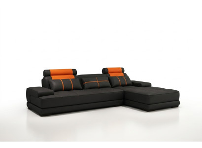 XXL Designer Żywy krajobraz Podkładka Narożnikowa kanapa Narożnik Ustawić Sofa Couch