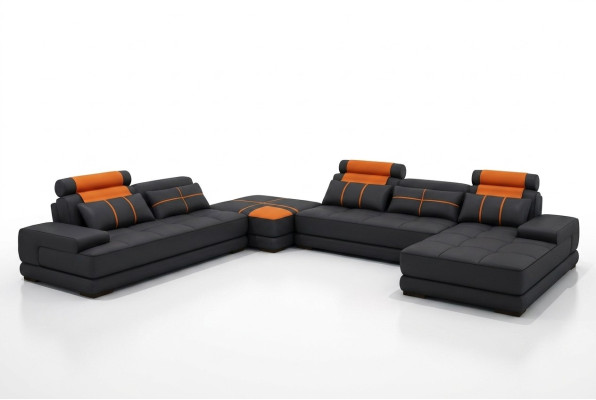 XXL Projektant Żywy krajobraz Podkładka Narożnikowa kanapa Zestaw narożny Sofa Couch
