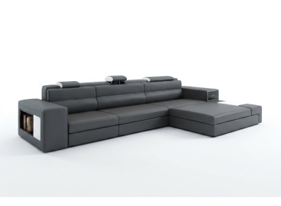Design XXL Big Corners Podkładka Narożnik Sofa Kanapa L Kształt Skóra Sofy Ustawić