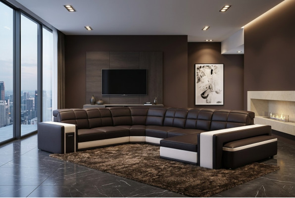 Design Corners Duża Podkładka Narożnik Sofa Kanapa Skóra Sofy Ustawić XXL