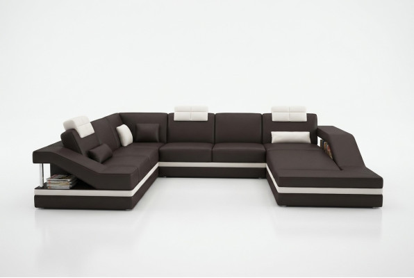 Design Narożniki Duża Podkładka Narożnik Sofa Kanapa XXL Skóra Sofy Decor Ustawić