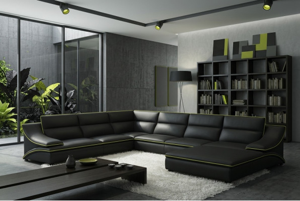 Design XXL Big Corners Podkładka Narożnik Sofa Kanapa Skóra Sofy Ustawić