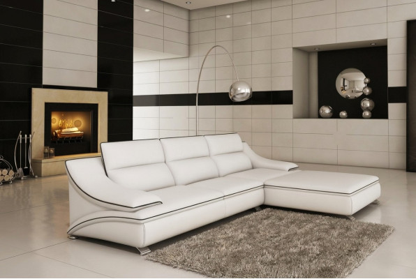 Design Podkładka Narożnik Sofa Kanapa Skóra Sofy Ustawić Żywy krajobraz XXL