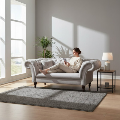 Chesterfield 2 miejsce do siedzenia Kanapa Podkładka Sofa designerska sofa klubowa 2-osobowy komplet tapicerowany