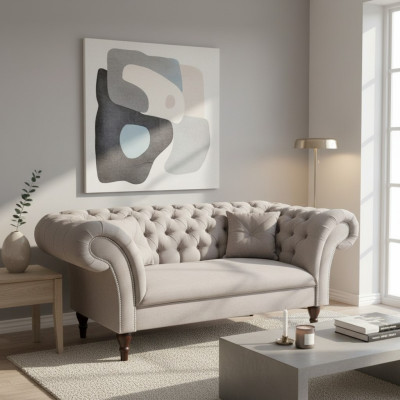 Chesterfield 2 miejsce do siedzenia Kanapa Podkładka Sofa designerska sofa klubowa 2-osobowy komplet tapicerowany