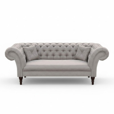 Designerska Sofa Chesterfield Podkładka Couch Big XXL 235cm Sofy Kanapy