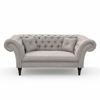 Chesterfield Design Sofa Couch 2 miejsce do siedzenia Podkładka Sofy Couches 2er Ustawić Nowe