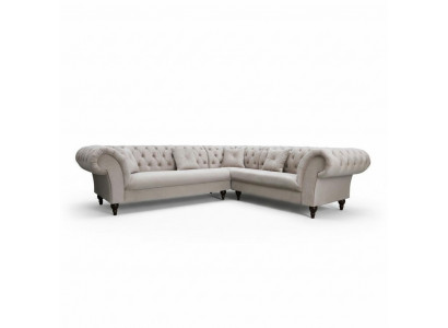 Chesterfield Narożnikowa kanapa Preston Sofa Couch Żywy krajobraz Narożnikowa kanapa Narożnik Design Nowość