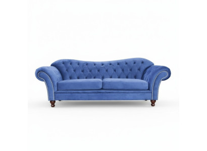 Chesterfield Sofa SHEFFIELD 3 miejsce do siedzenia z funkcją łóżka Couch Sofy Kanapy Nowość