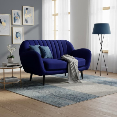 Sofa materiałowa 2 miejsce do siedzenia Kanapa Podkładka Designer Office Kanapy biurowe Sofa Ławka biurowa