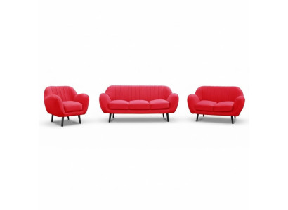 Zestaw sofowy 3+2+1 Kanapa Podkładka Sofy Kanapy Salon Design Chesterfield
