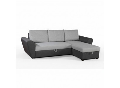 Design Narożnikowa kanapa Sofa Funkcja łóżka Alina Couch Podkładka Siedziba Narożnik Sofy Nowość