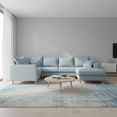 Design Narożnikowa kanapa Sofa Funkcja łóżka Sofa Podkładka Siedziba Narożnik Sofy Kanapy Nowość