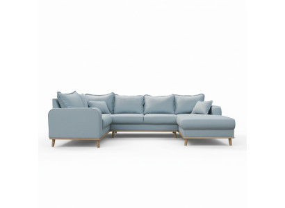 Design Narożnikowa kanapa Sofa Funkcja łóżka Sofa Podkładka Siedziba Narożnik Sofy Kanapy Nowość