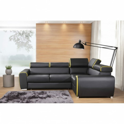 Design Narożnikowa kanapa Sofa Funkcja łóżka Sofa Podkładka Siedziba Narożnik Sofy Kanapy New Dublin