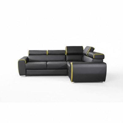 Design Narożnikowa kanapa Sofa Funkcja łóżka Sofa Podkładka Siedziba Narożnik Sofy Kanapy New Dublin