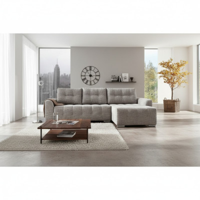 Design Narożnikowa kanapa Sofa Loft Funkcja łóżka Kanapa Podkładka Siedziba Narożnik Sofy Sofa rozkładana