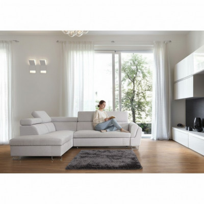 Design Narożnikowa kanapa Sofa Funkcja łóżka Sofa Podkładka Siedziba Narożnik Sofy Kanapy New Lotus