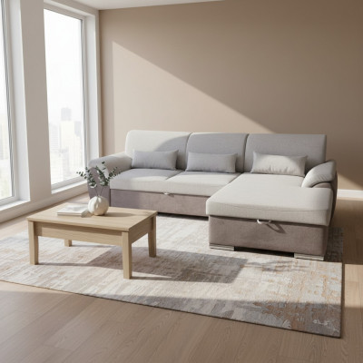 Design Narożnikowa kanapa Sofa Sofa rozkładana Kanapa Podkładka Siedziba Narożnik Sofy Funkcja łóżka Narożnik