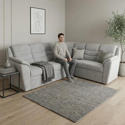 Sofa rozkładana Rozkładana kanapa Materiał Narożnik Sofa Podkładka Narożnik Włókienniczy Kanapy Verso