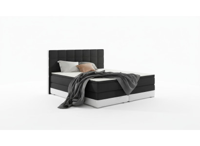 Łóżko skórzane Podkładka Łóżko box spring Podstawa łóżka 180x200cm materac