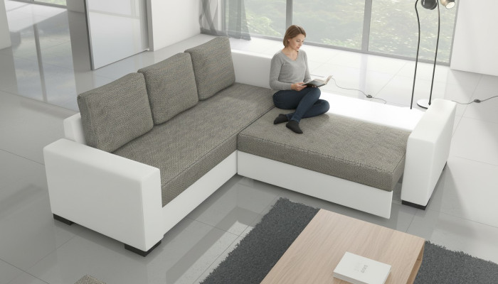 Design Sofa Rozkładana Sofa Podkładka Salon Narożnikowa kanapa Siedziba Kanapa Materiał Ustawić