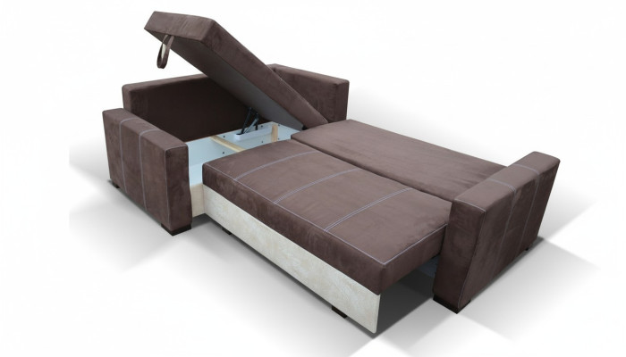 Design Sofa Rozkładana Sofa Podkładka Salon Narożnikowa kanapa Kanapa Tekstl Materiał Ustawić
